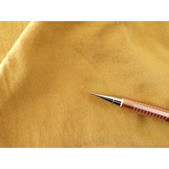 Standard James Perse Yellow Ochre Cotton Short Sleeve Polo Shirt sz 3 US Large - Picture 6 of 6